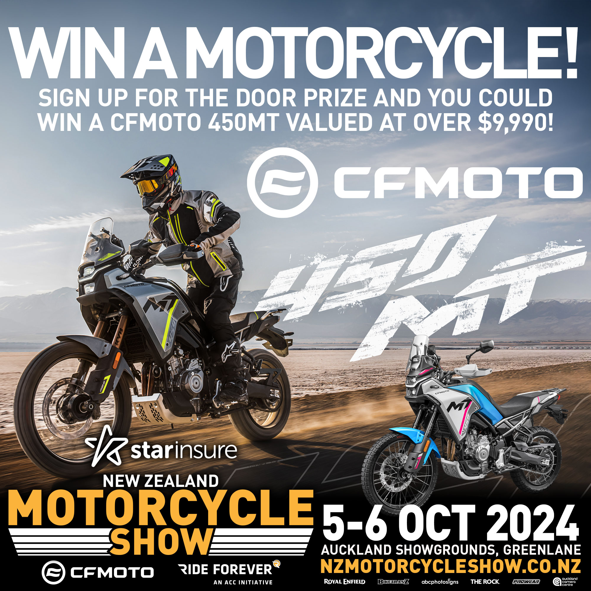 Win a Motorcycle!